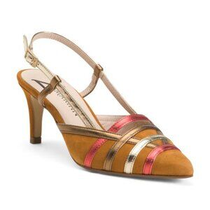 MARIAN Made In Spain Suede Heels